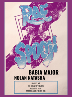 Rae Spoon in Halifax with Babia Majora, Salt Lamp and Nolan Natasha